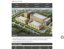 Tablet Screenshot of hzsunshing.com